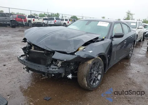 2018 Dodge Charger Gt Awd из США, поврежденный, VIN 2C3CDXJG3JH274011